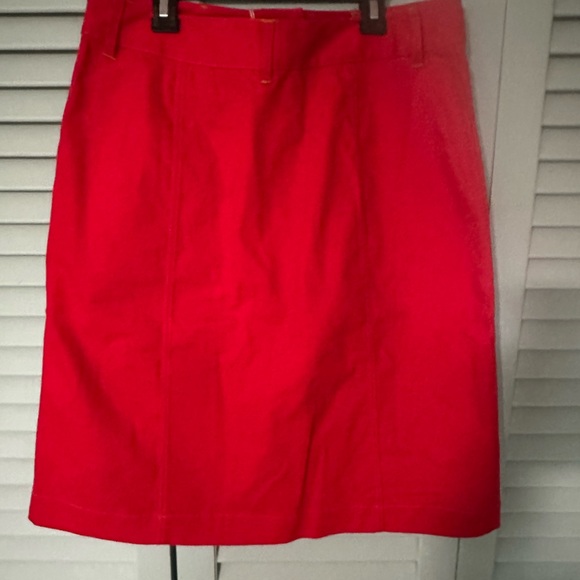 Lesley Evers Red Skirt - Picture 2 of 5